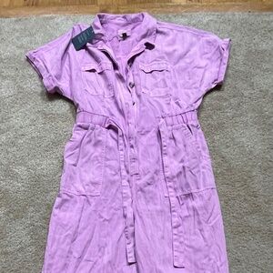Brand new with tags! Purple jumpsuit